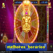 melhores horarios pagantes fortune tiger